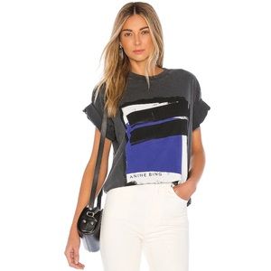 Anine Bing NWT Georgie Painted Graphic Tee Small